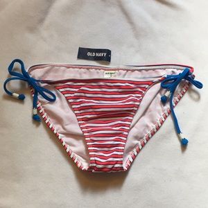 Red White and Blue Bikini Bottom